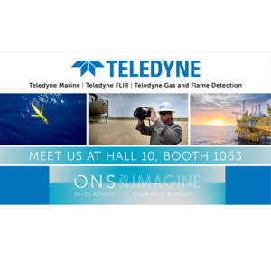 Teledyne présentera un océan de solutions au salon ONS 2024