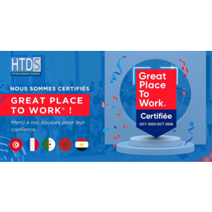 HTDS obtient la certification Great Place To Work