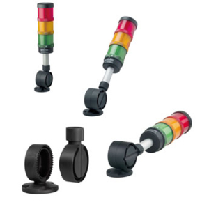Werma lance une colonne lumineuse inclinable, repliable et ajustable
