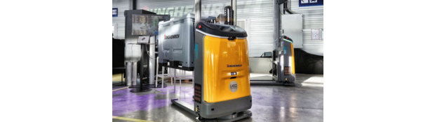 Nouveau robot mobile EAC 212a pour applications de gerbage