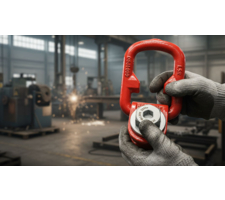 anneau de levage articulé avec un système de vissage breveté