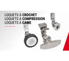 Loquets industriels : des solutions adaptées aux exigences de sécurité, d’étanchéité et de résistance aux vibrations