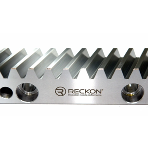 Crémaillère à denture hélicoïdale