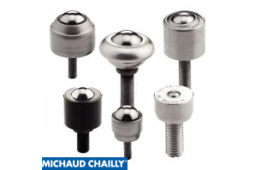 Billes porteuses à tige filetée