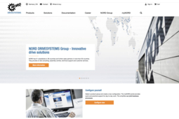 Un nouveau site web chez NORD DRIVESYSTEMS