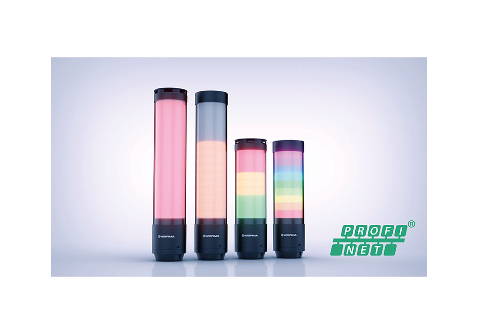 WERMA lance de nouvelles colonnes lumineuses à LED avec PROFINET