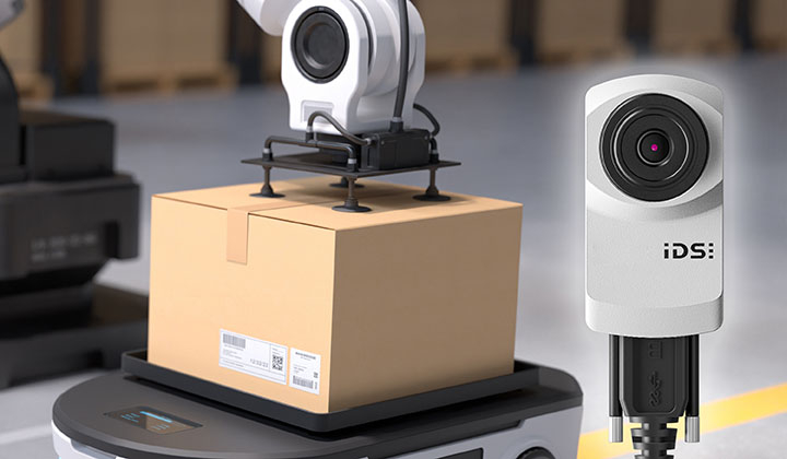 Caméra autofocus uEye XC avec protocoles UVC et USB3 Vision: Simple comme une webcam, fiable comme une caméra industrielle