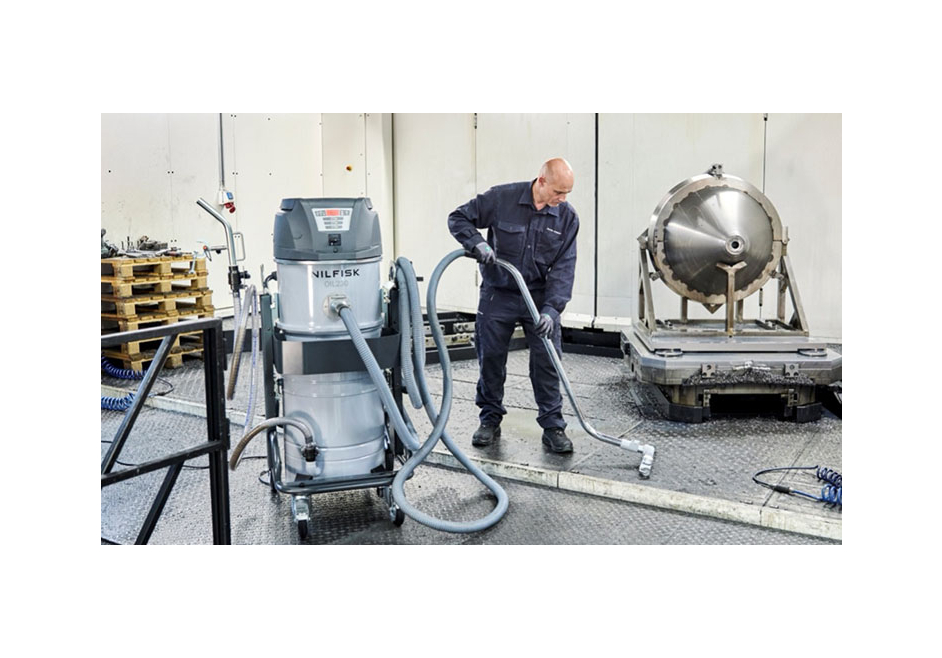 Nouvel aspirateur industriel OIL230 pour huiles et copeaux métalliques