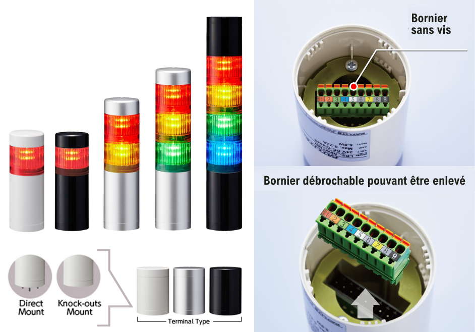 Colonne lumineuse WT/KT - PATLITE