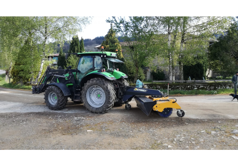 Balayeuse andaineuse ramasseuse MULTI'SWEEP