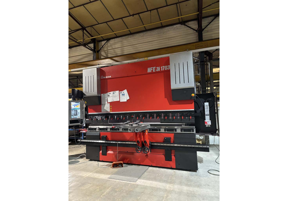 Acquisition de la presse plieuse AMADA HFE 3i 1703
