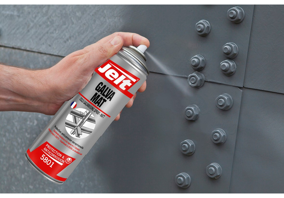 ITW SPRAYTEC apporte un nouvel éclairage avisé sur le procédé  de galvanisation à froid