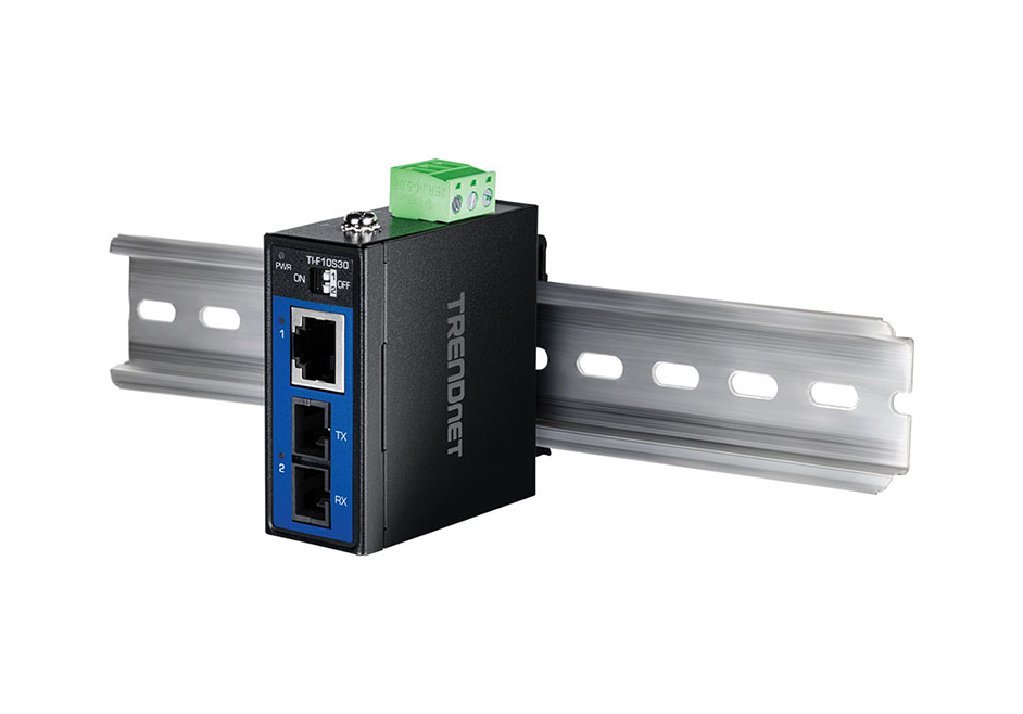 TRENDnet lance un nouveau convertisseur de fibre monomode SC 100Base-FX industriel