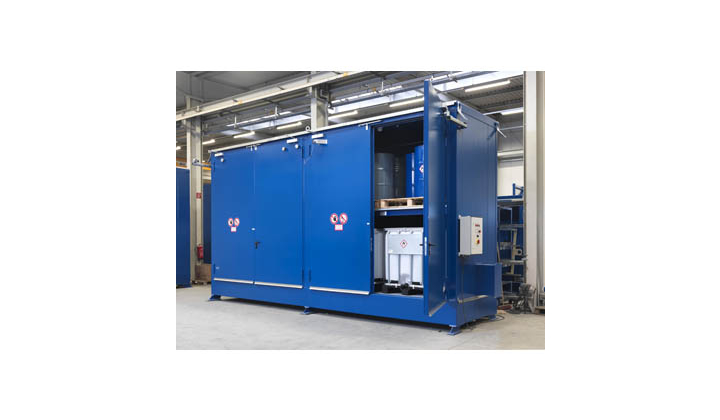 Conteneur de stockage coupe-feu 120 minutes multi-niveaux