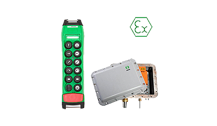 Radiocommandes IKUSI TM70 aux Normes ATEX