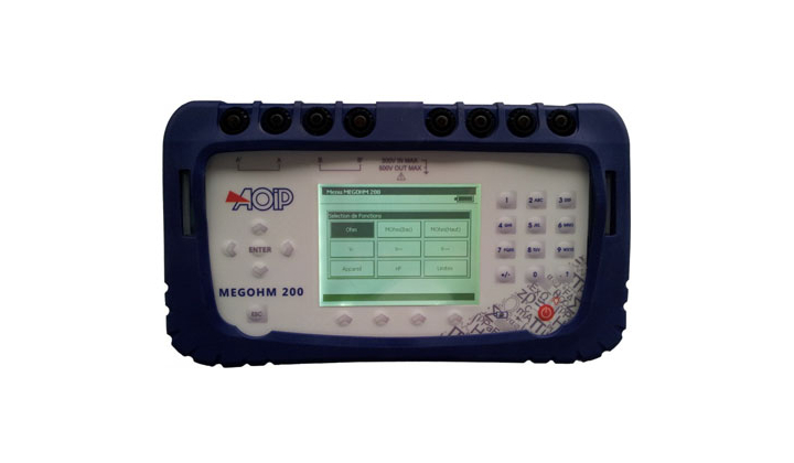 Multi-mesureur électronique pour lignes téléphoniques et câbles