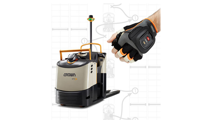 Télécommande intuitive pour préparateur de commande Crown GPC3000