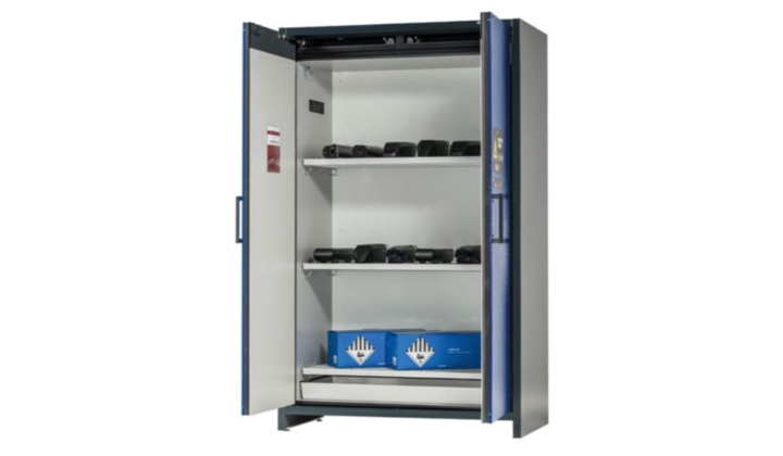 Armoire de stockage sécurisé pour batteries lithium-ion