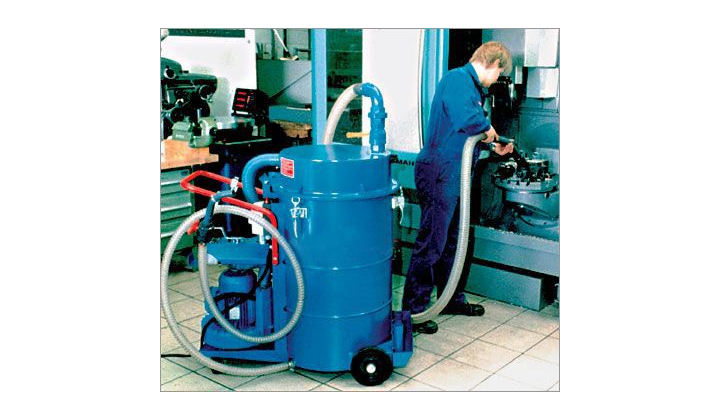 Vidangeuse de copeaux et de liquides FS-216