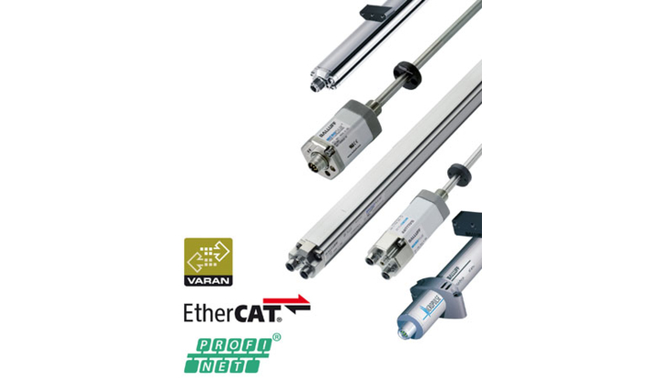 Transducteurs BTL à interfaces Ethernet Balluff