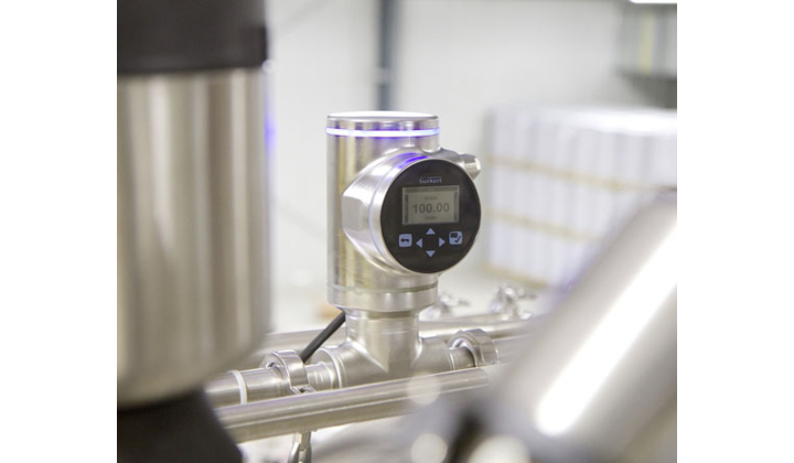 débitmètre Inox en ligne révolutionnaire FLOWave de Burkert