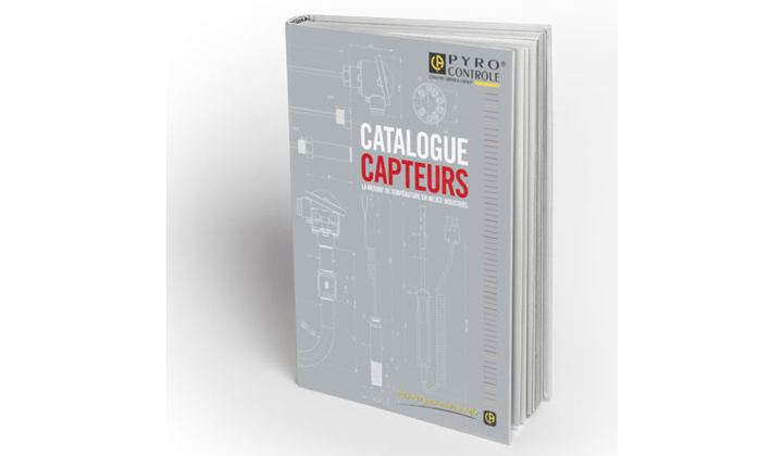 Pyrocontrôle lance son nouveau catalogue Capteurs de température