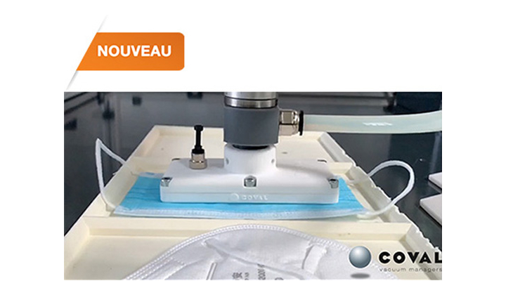 Mini-caisson à vide pour la préhension d’objets légers et poreux