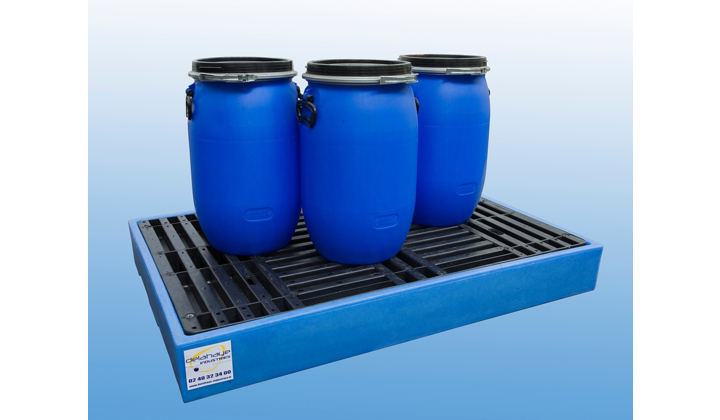 Plancher de rétention polyéthylène 150 litres