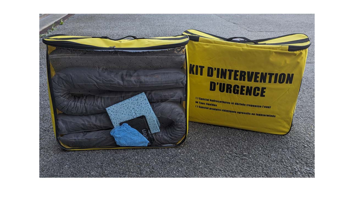 Kit absorbant tous liquides et produits chimiques