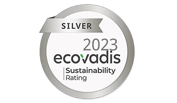 Domino Printing Sciences obtient la médaille d'argent d'EcoVadis suite à l'amélioration de ses performances en matière de RSE