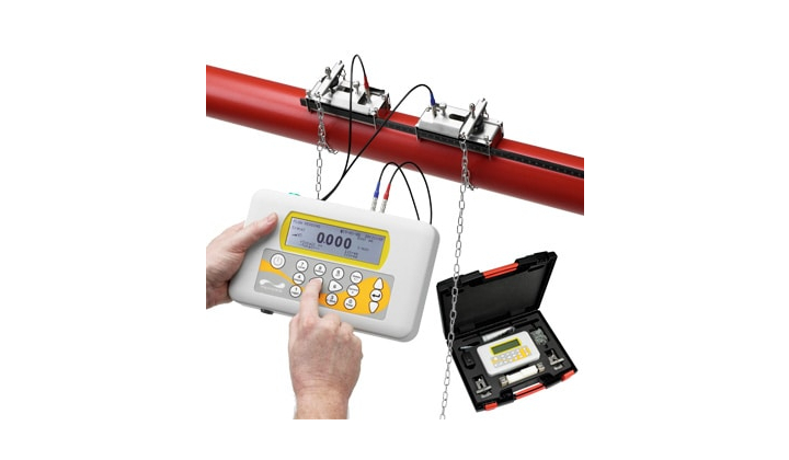 Débitmètre à ultrasons portable pour conduites