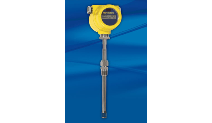 Débitmètre massique thermique ST51 pour gaz naturel, biogaz, méthane, azote, air et air comprimé