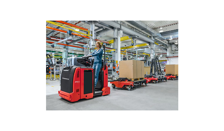 Fenwick Linde lance la nouvelle gamme de trains logistiques LT06/LT20