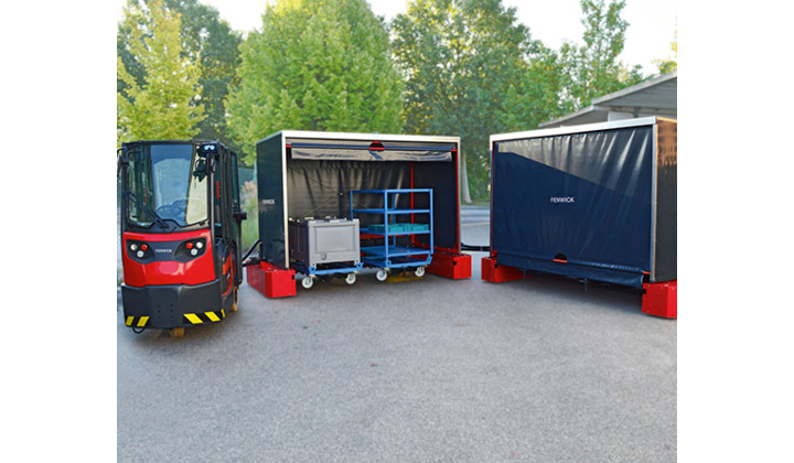 Un nouveau train logistique chez Fenwick
