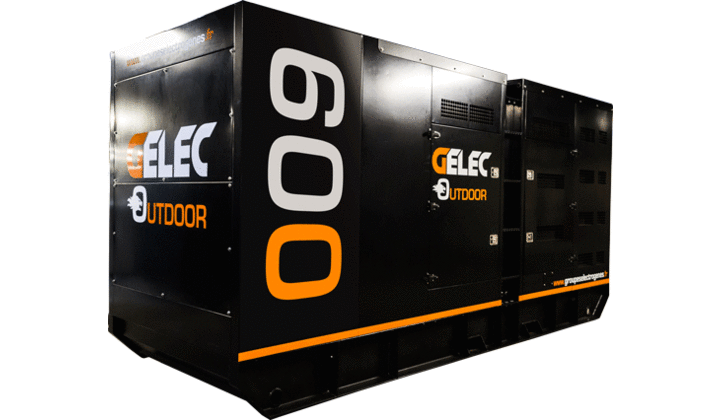 Groupe électrogène OUTDOOR-9YD - 9 kVA RENTAL