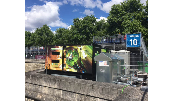 Les groupes électrogène Gelec Bioil au grand prix de formule E
