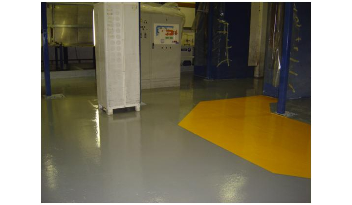 Résine de sol polyuréthane aliphatique en phase aqueuse