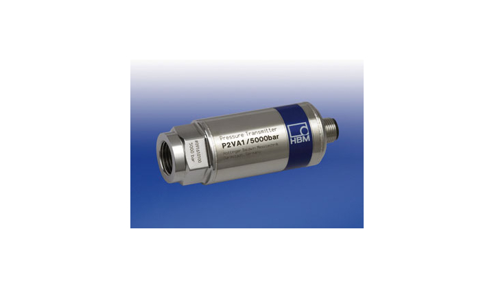 Capteur de pression HBM P2V pour haute pression allant jusqu’à 5.000 bar