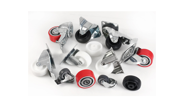 Roulettes inox