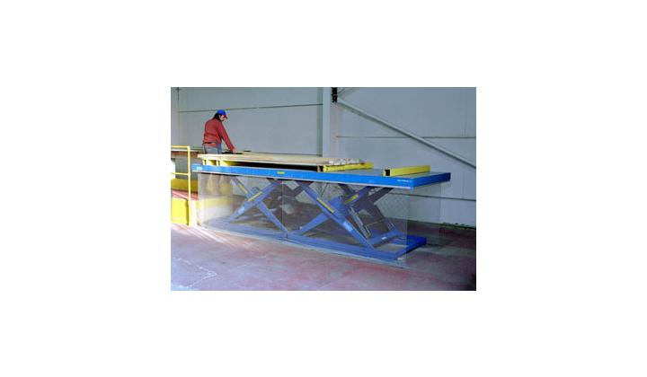 Table élévatrice pour charges longues