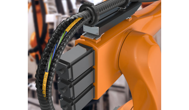 De nouveaux câbles chainflex IO-Link économiques pour chaînes porte-câbles et robots
