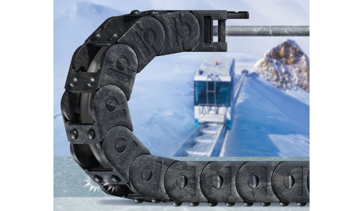 ice-chain, une nouvelle chaîne porte-câbles pour les très basses températures