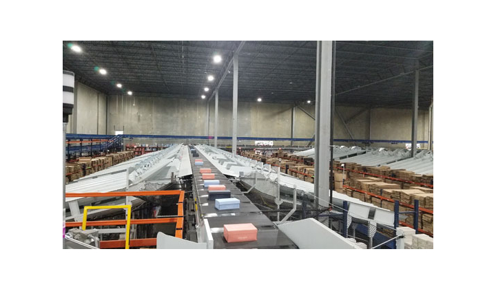 Interroll et Conveyor Handling Company proposent une solution efficace de tri des chaussures aux Etats-Unis