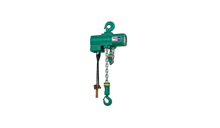 Palan pneumatique pour cabine de peinture