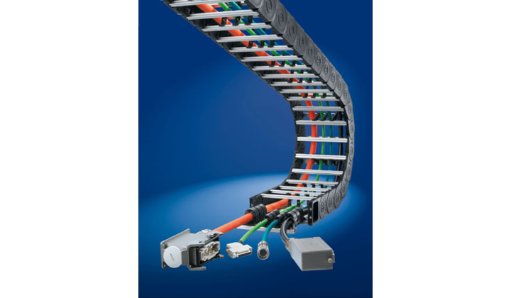TOTALTRAX, un ensemble chaîne porte-câbles pré câblée et complètement assemblée