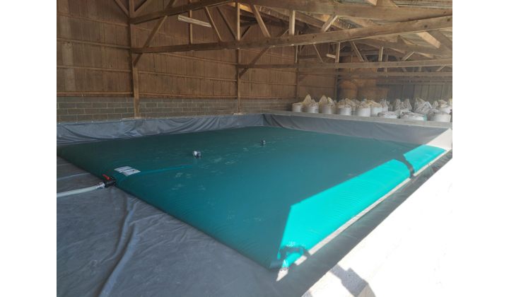 Citerne souple pour stockage d'engrais liquide