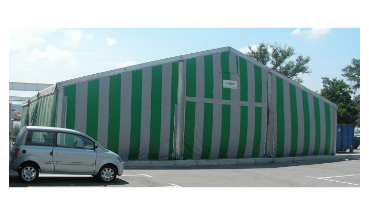Bâtiment modulaire démontable