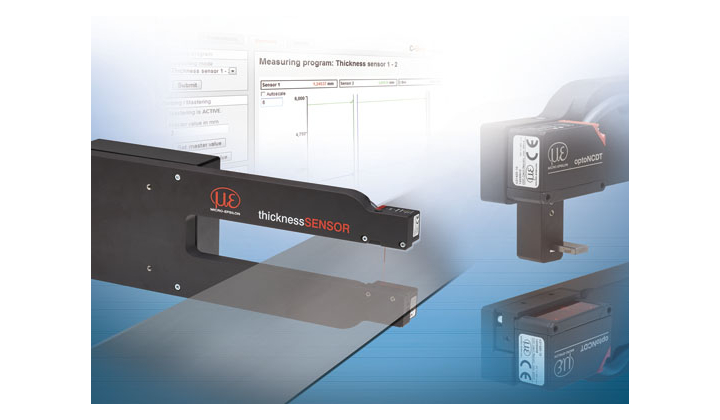 Capteur de mesure d'épaisseur thicknessSENSOR