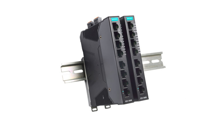 Moxa lance le commutateur intelligent extra fin SDS-3008