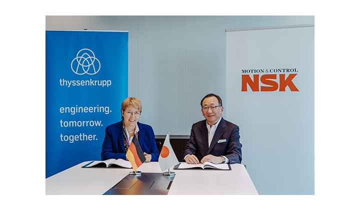 NSK et thyssenkrupp étudient la création d’une joint-venture automobile